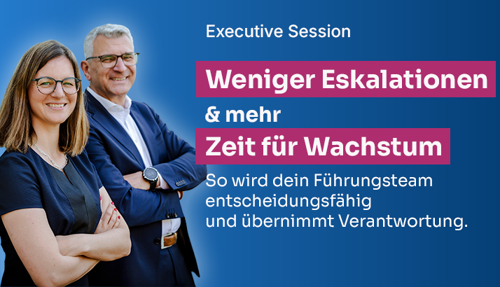 Executive Session: Weniger operative Eskalationen und mehr Zeit für Wachstum. 2bessential GmbH