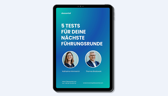 Whitepaper - 5 Test für deine nächste Führungsrunde